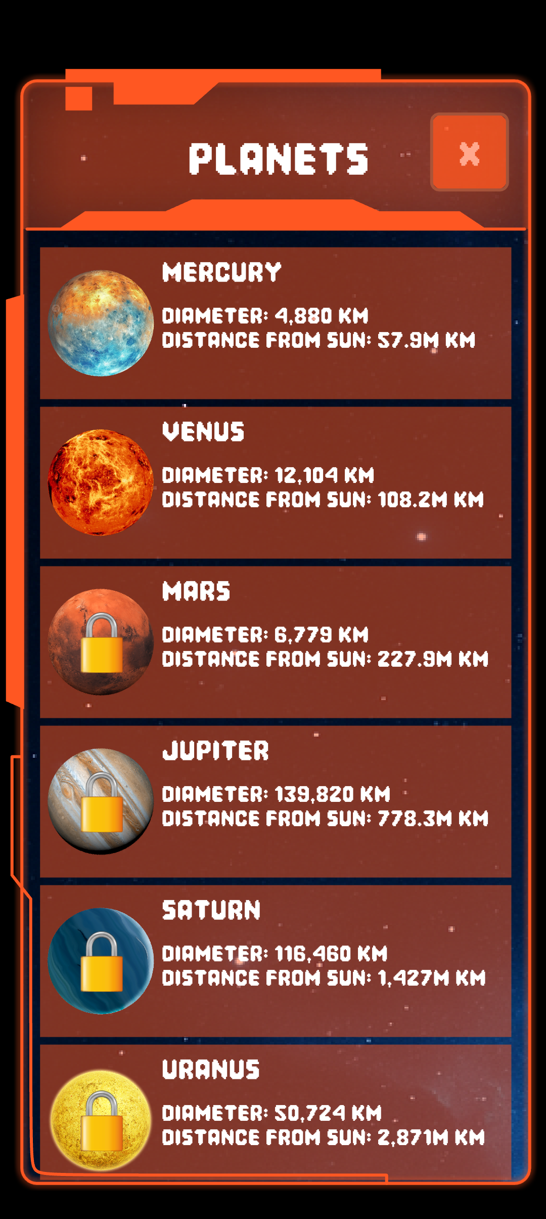 Galaxy Map